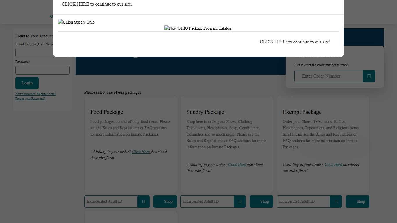 Union Supply Direct - Ohio Inmate Package - Home